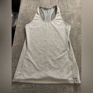 Under Armour Women's Light Gray Tank Top- Size XS‎